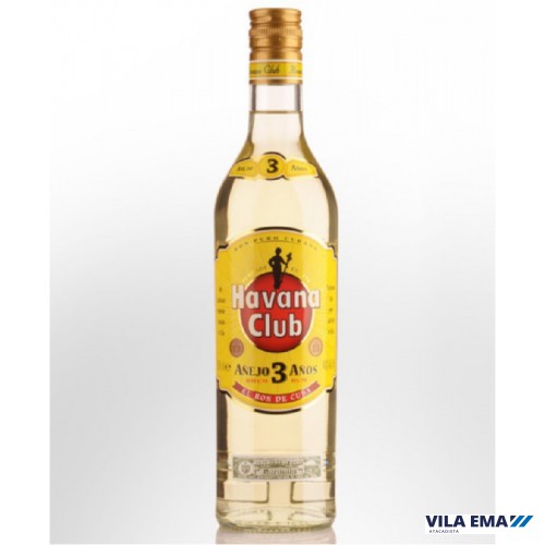 RUM HAVANA CLUB 3 YEARS OLD 12X750ML