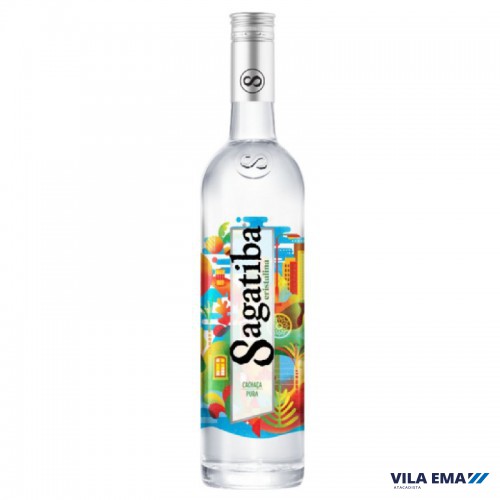 AGUARDENTE SAGATIBA CRISTALINA PURA 12X700ML