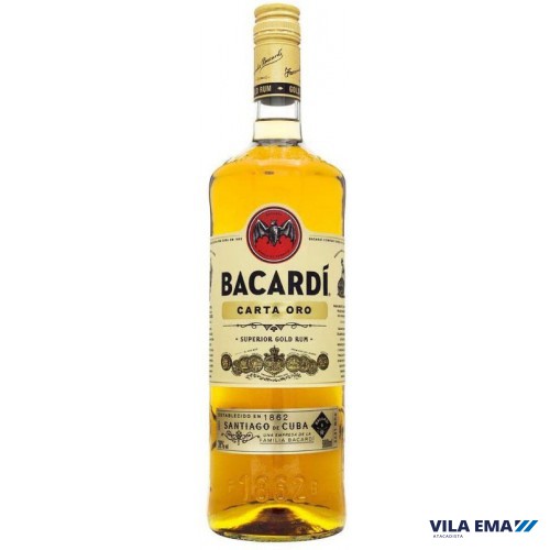 RUM BACARDI CARTA OURO 12X980ML