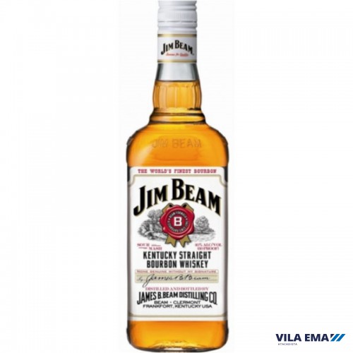 WHISKY JIM BEAM WHITE BOURBON 12X1L