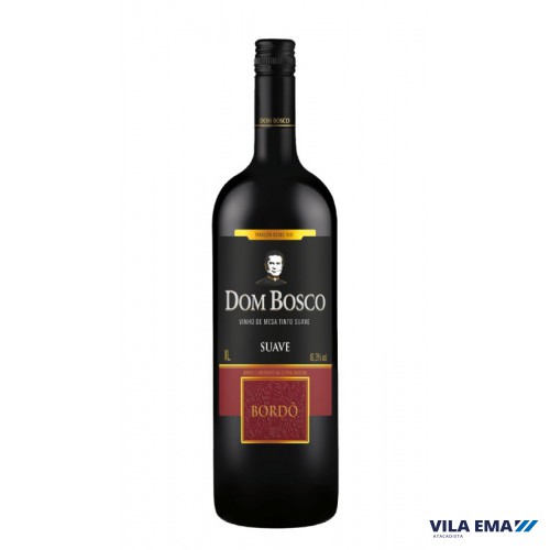 VINHO DOM BOSCO BORDO SUAVE 12X1L