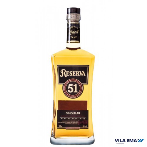 CACHACA 51 RESERVA SINGULAR 6X700ML