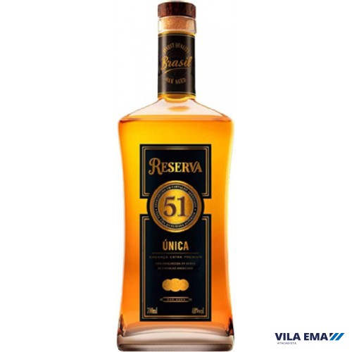 CACHACA 51 RESERVA UNICA 6X700ML