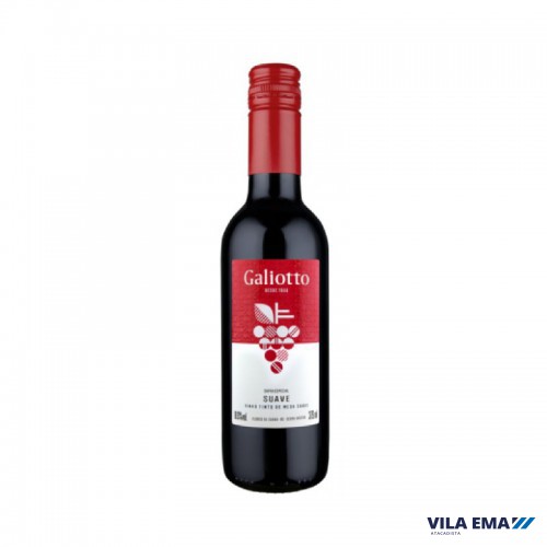 VINHO GALIOTTO TTO SUAVE 12X375ML
