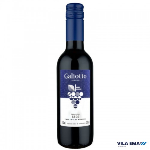 VINHO GALIOTTO TTO SECO 12X375ML