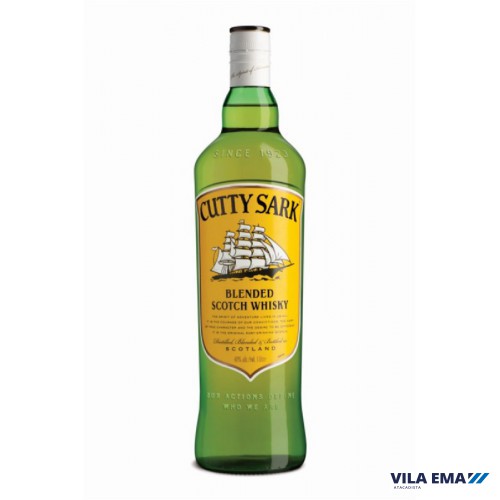 WHISKY CUTTY SARK BLENDED SCOTCH S/CARTUCHO 12X1L