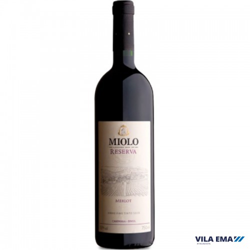 VINHO MIOLO RESERVA TTO MERLOT 6X750ML