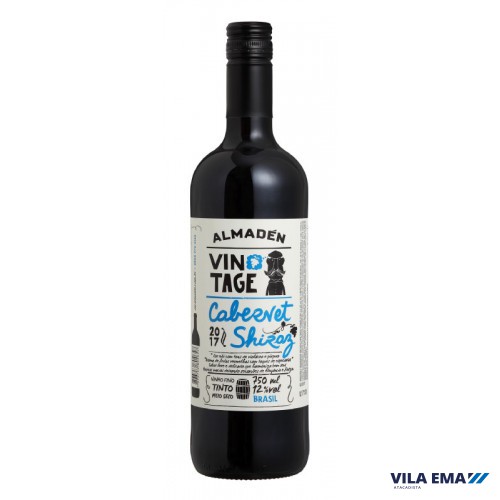 V ALMADEN VINTAGE TTO CAB SHIRAZ 6X750ML