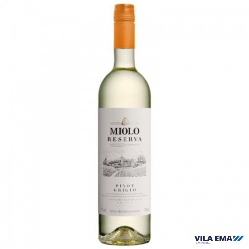 VINHO MIOLO RESERVA BCO PINOT GRIGIO 6X750ML