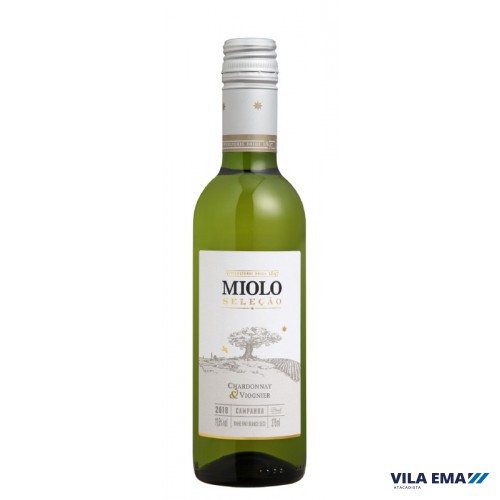 VINHO MIOLO SELECAO BCO CHARDONNAY VIOGNIER 12X375ML