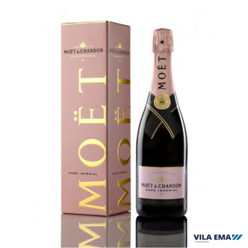 MOET IMPERIAL ROSE C/CARTUCHO 6X750ML