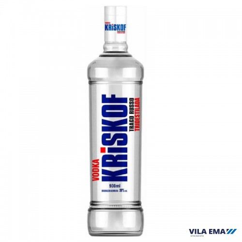 VODKA KRISKOF TRIDESTILADA 6X900ML