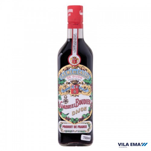 LICOR GABRIEL BOUDIER CREM DE CASSIS 6X700ML
