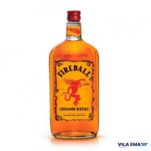 LICOR CAN FIREBALL CINNAMON WHISKY 12X750ML