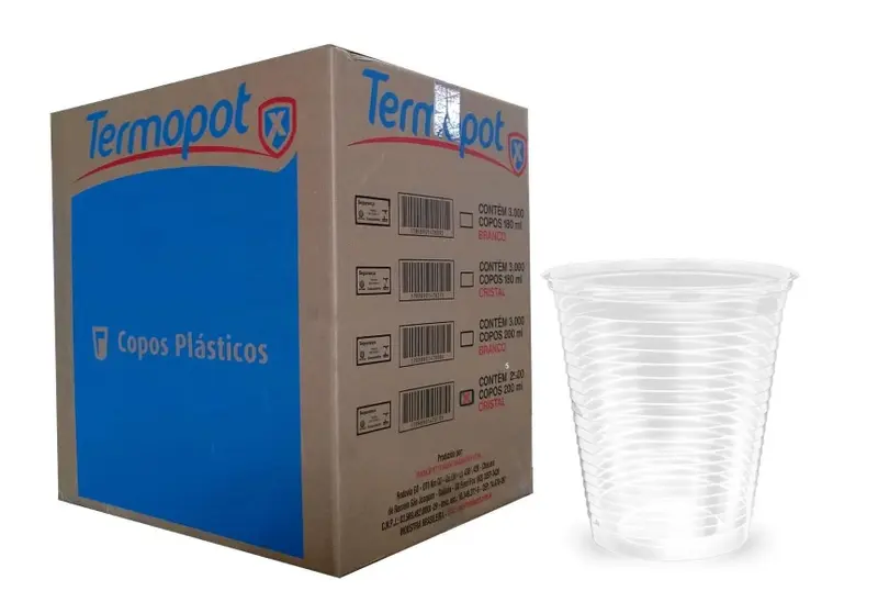 COPO DESC 300ML CRISTAL TERMOPOT CX C/2000 UN