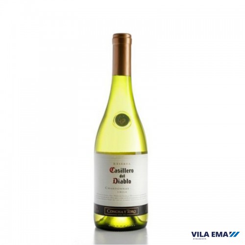 V CASILLERO DEL DIABLO BCO CHARDONNAY 12X750ML