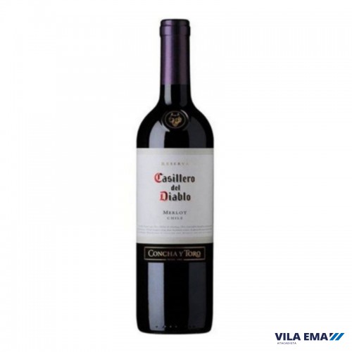 V CASILLERO DEL DIABLO TTO MERLOT 12X750ML