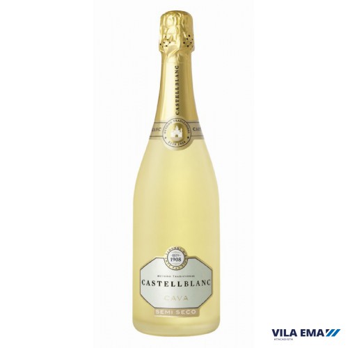 CAVA FREIXENET CASTELLBLANC DEMI SEC 6X750ML