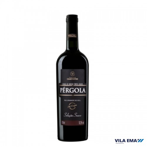 VINHO PERGOLA TINTO SUAVE 12X750ML