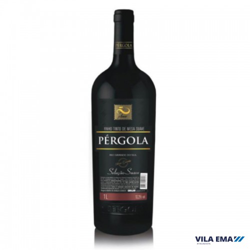 VINHO PERGOLA TINTO SUAVE 12X1L