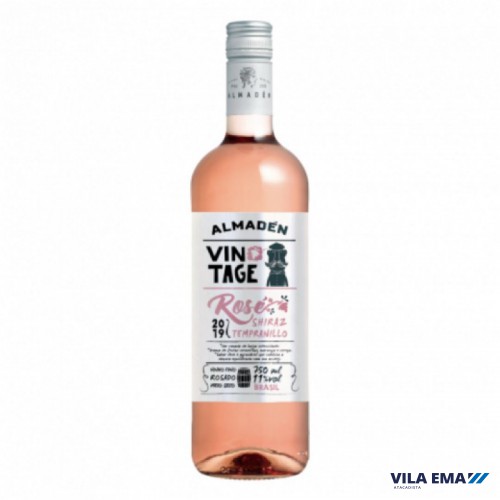 V ALMADEN VINTAGE ROSE SHIRAZ TEMP 6X750ML