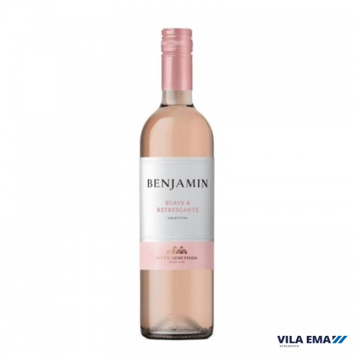 VINHO ARG BENJAMIN NIETO ROSE SUAVE 6X750ML