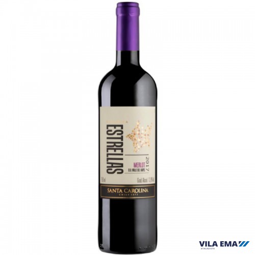 STA CAROLINA ESTRELLAS RES TTO MERLOT 12X750ML