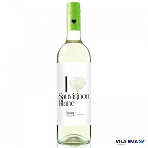 VINHO FINO BCO DEMI SEC I HEART SAUV BLANC 6X750ML