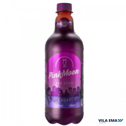 CHOPP DE VINHO PINK MOON PET 12X600ML