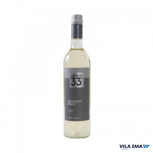 VINHO LATITUD 33 BCO SAUV BLANC 6X750ML