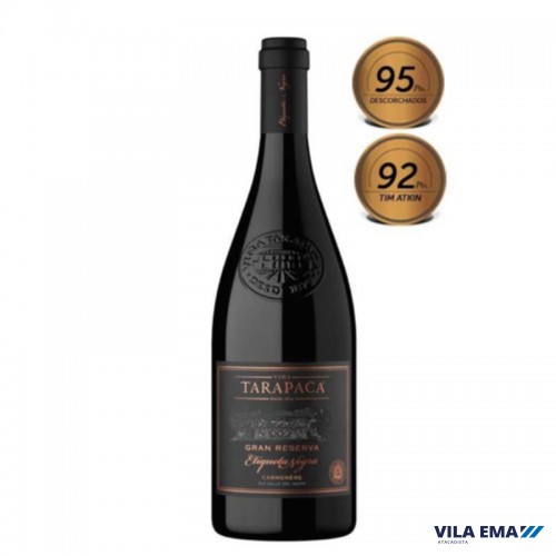 V TARAPACA GRAN RESERVA ETQ NEGRA CARMENERE 6X750ML