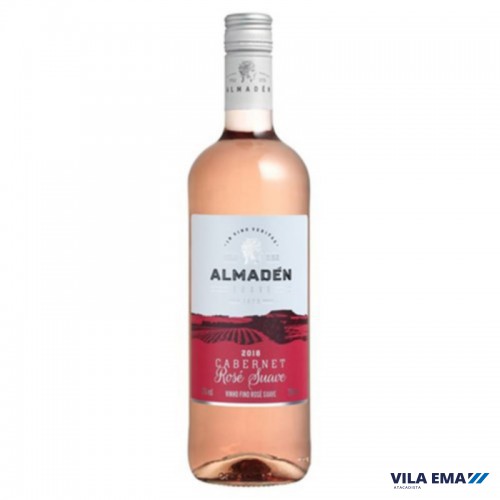 VINHO ALMADEN ROSE SUAVE CAB SAUV 6X750ML 
