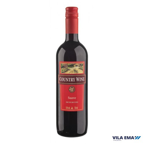 VINHO COUNTRY WINE TTO SUAVE 6X750ML