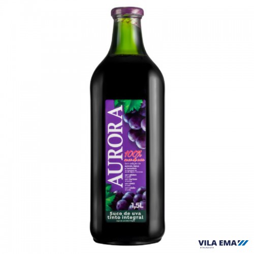 SUCO DE UVA AURORA TTO INTEGRAL 6X1,5L
