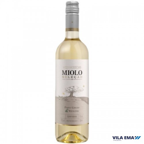 VINHO MIOLO SELECAO BCO PINOT GRIGIO RIESLING 6X750ML