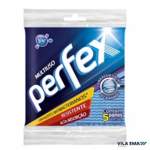 PANO MULTIUSO PERFEX AZUL 24X5UN