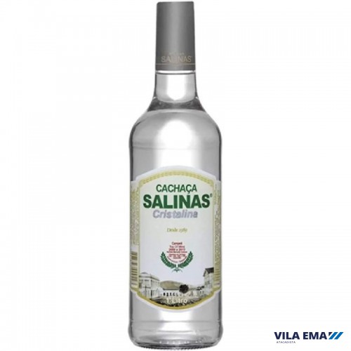 CACHACA SALINAS CRISTALINA 12X1L