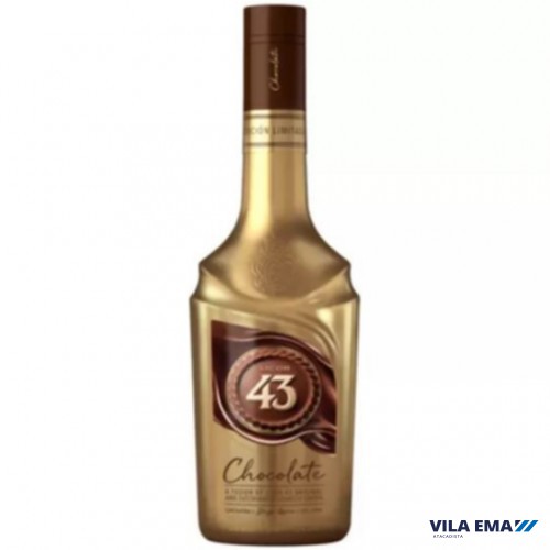 LICOR DIEGO ZAMORA 43 CHOCOLATE 6X700ML