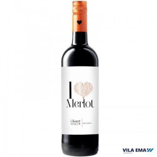 VINHO FINO TTO DEMI SEC I HEART MERLOT 6X750ML 