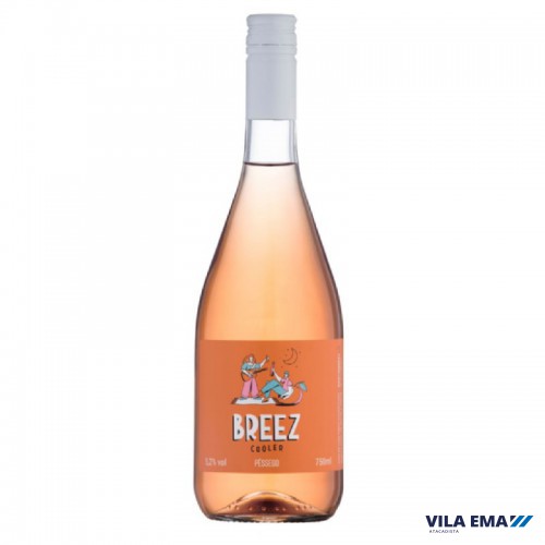 COOLER DE PESSEGO GASEIFICADO BREEZ  GALIOTTO 12X750ML 
