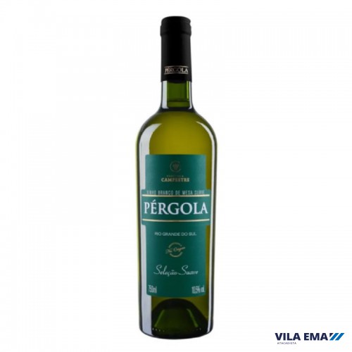VINHO PERGOLA BRANCO SUAVE 12X750ML