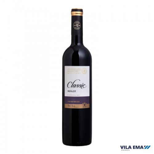 VINHO SALTON CLASSIC TTO MERLOT 6X750ML
