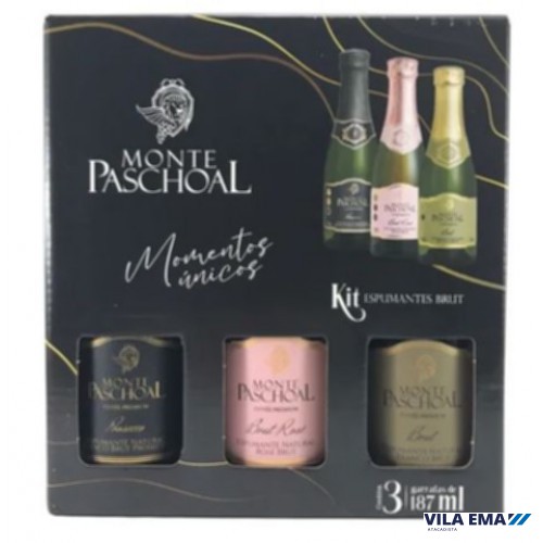 214 KIT ESP M PASCHOAL BRUT 3X187ML