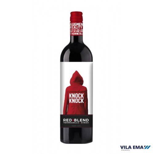 VINHO KNOCK KNOCK RED BLEND 6X750ML