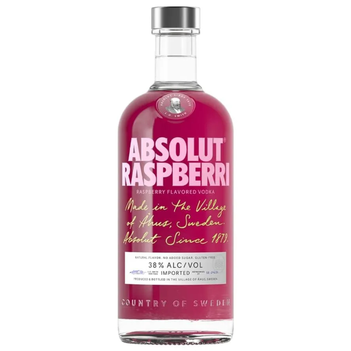 VODKA ABSOLUT RASPBERRY 12X750ML