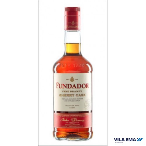 BRANDY FUNDADOR SHERRY CASK 12X750ML
