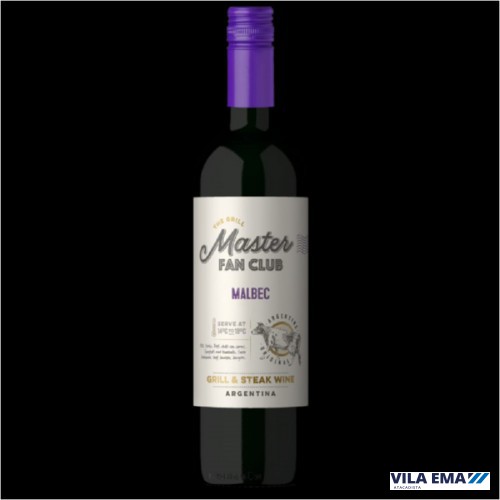 V ARG GRILL MASTER MALBEC TTO 12X750ML