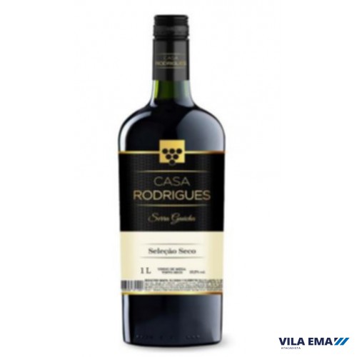 VINHO CASA RODRIGUES TINTO SECO 12X1L