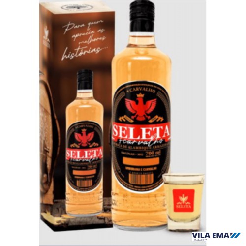 CACHACA SELETA MAIS CARVALHO 12X700ML 