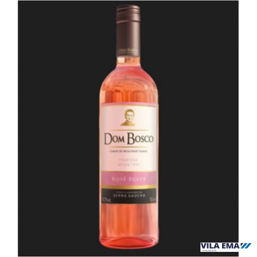 VINHO DOM BOSCO ROSE SUAVE 12X750ML 